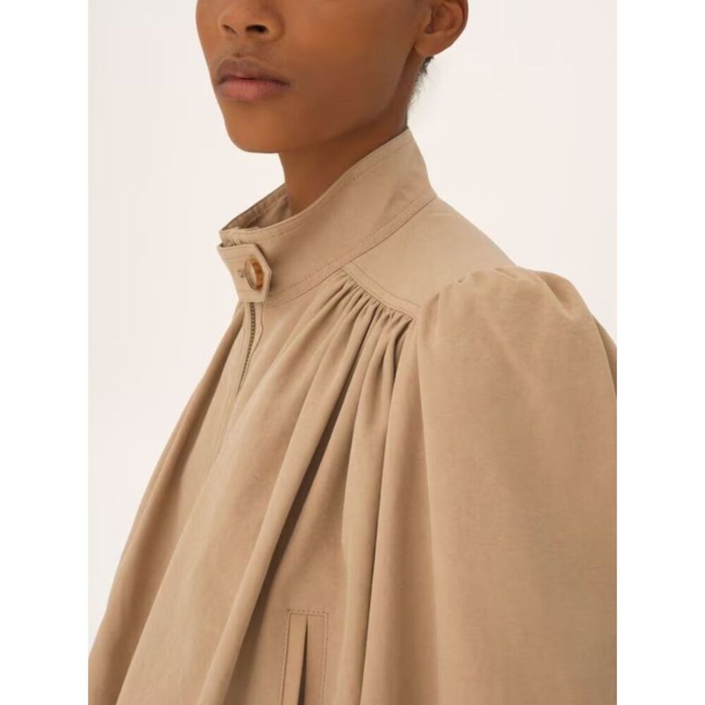 Chloe' Women Boule Gathered Jacket - Picture 4 of 5